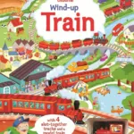Детска книжка 3 в 1 WIND-UP TRAIN