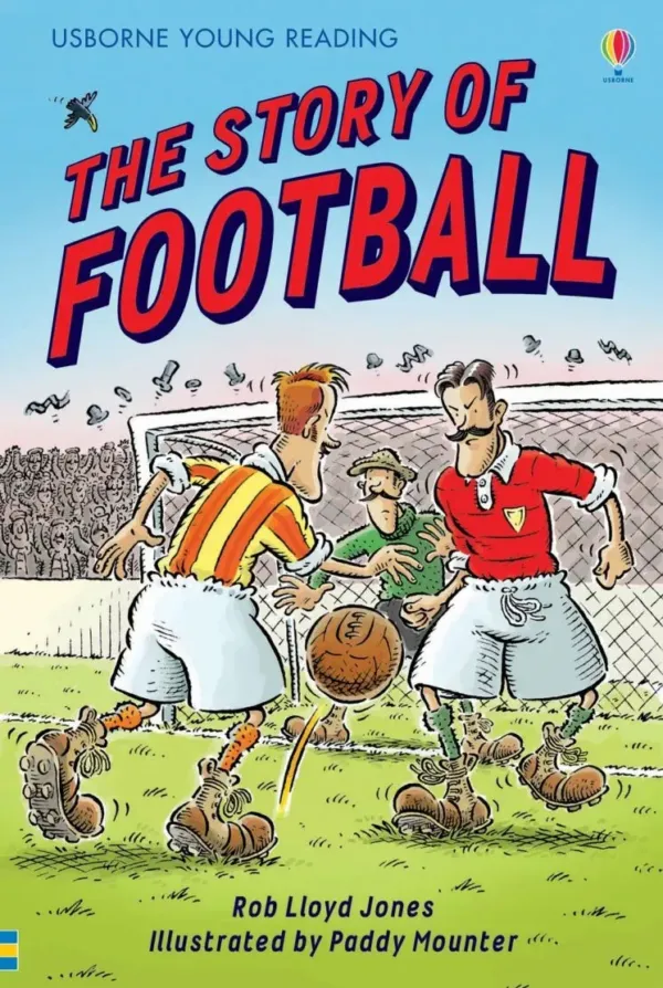 Детска книжка разказваща историята на футбола The Story of Football