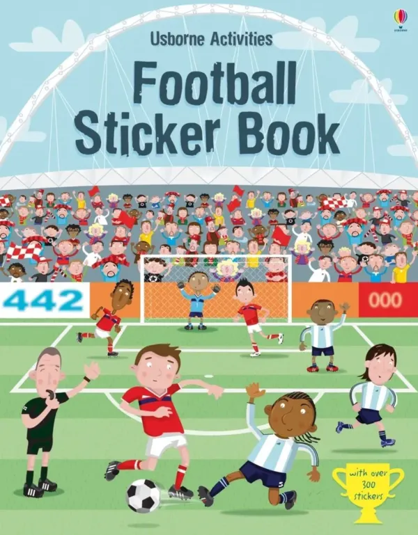 Детска книжка със стикери Football Sticker Book