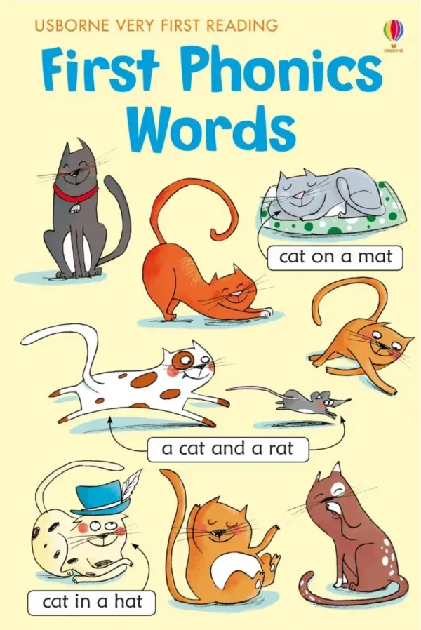Детска книжка First Phonics Words