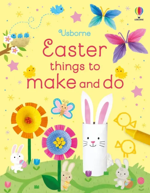 Детска книжка със занимания Easter Things to Make and Do