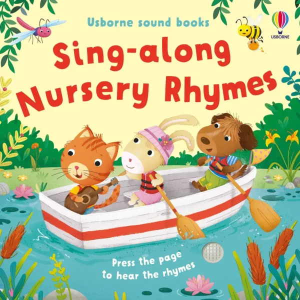 Музикална книжка с песнички Sing-along Nursery Rhymes
