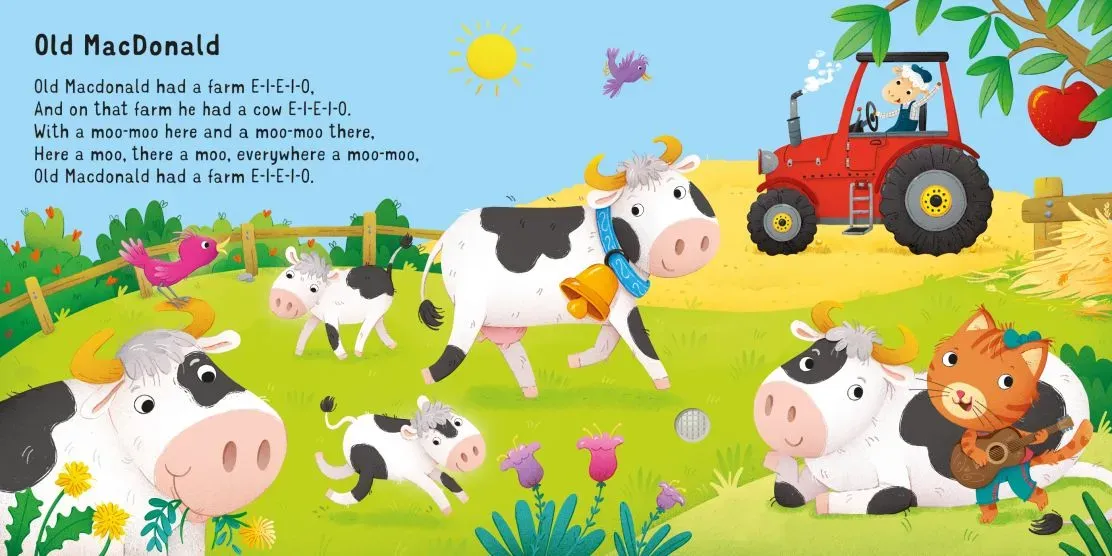 Музикална книжка с песнички Sing-along Nursery Rhymes - Image 3