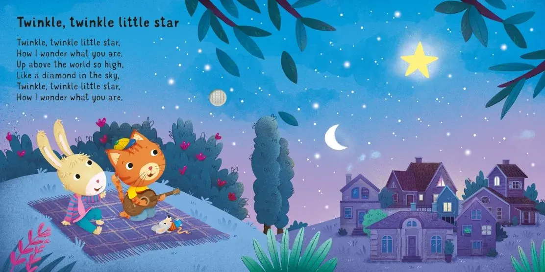 Музикална книжка с песнички Sing-along Nursery Rhymes - Image 4