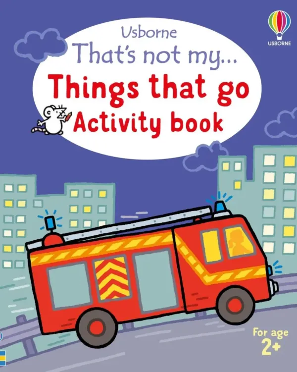 Детска книжка със занимания That's not my... Things That Go Activity Book