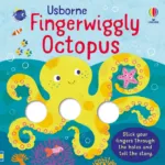 Занимателна и издръжлива книжка за мъничета Fingerwiggly Octopus