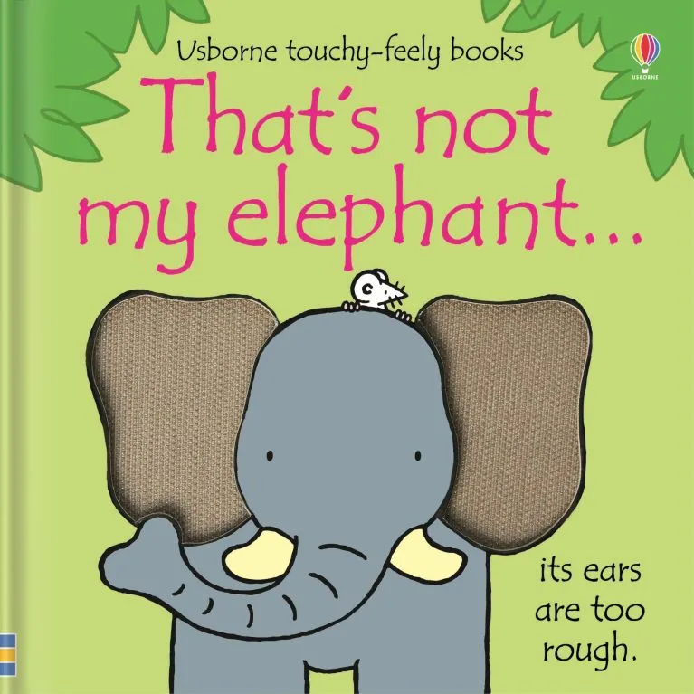 Сензорна книжка That's not my elephant...