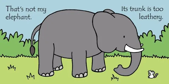 Сензорна книжка That's not my elephant... - Image 2