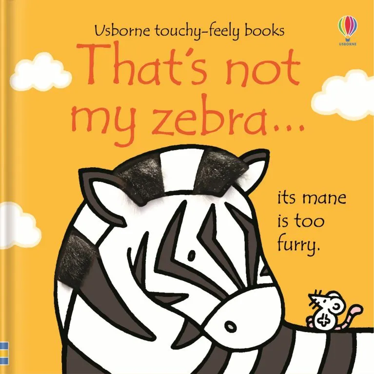 Сензорна книжка That's not my zebra...
