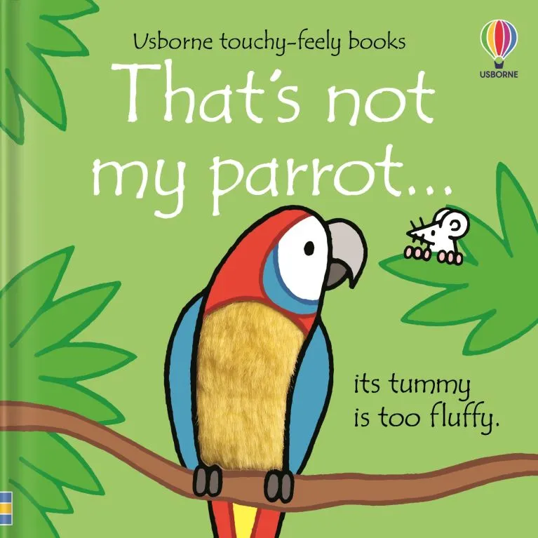 Сензорна книжка That's not my parrot...
