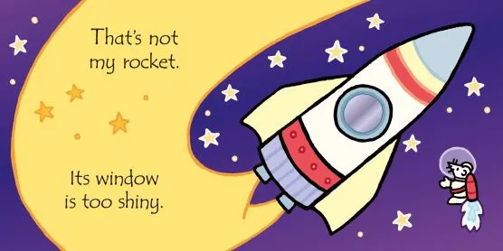 Сензорна книжка That's not my rocket... - Image 3