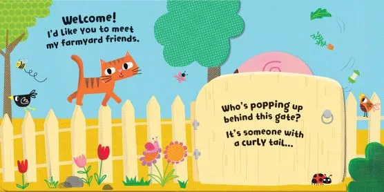 Интерактивна детска книжка с движещи се елементи My First Pop-up Farm - Image 2
