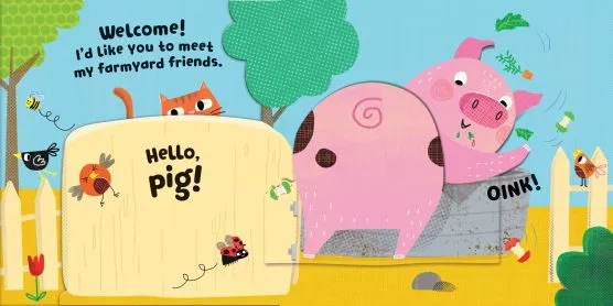 Интерактивна детска книжка с движещи се елементи My First Pop-up Farm - Image 3