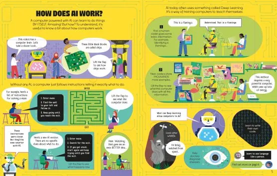 Детска книжка за изкуствения интелект - See Inside AI - Image 2