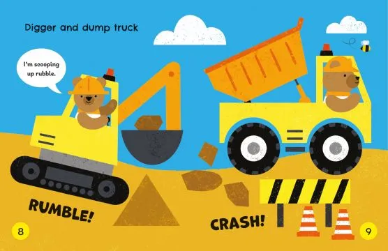 Детска книжка със занимания Cut and Stick Vehicles - Image 3