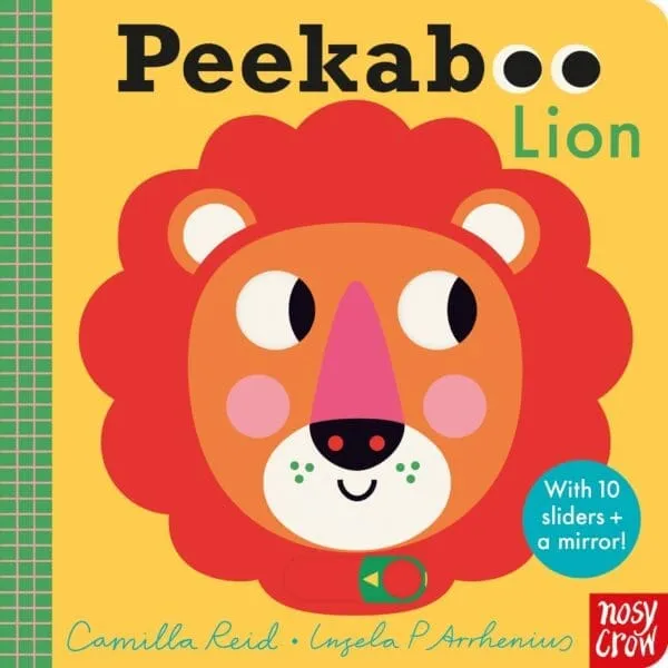 Книжка за бебета Peekaboo Lion – интерактивна